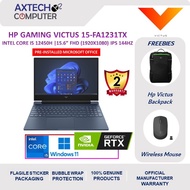 HP VICTUS GAMING 15-Fa1231TX 15.6" FHD 144Hz Laptop Performance Blue ( i5-12450H, 8GB, 512GB SSD, RT