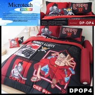 SWEET DREAMS สวีทดรีม ชุดผ้าปูที่นอน+ผ้านวม Digital Print วันพีช One Piece (ชุด 6 ชิ้น) ลูฟี่ Luffy 