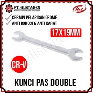HL Premier 17 X 19 MM Double Open End Wrench 17x19mm