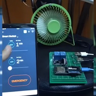 Arduino IoT Apps Blynk Project ESP32 Smart Switch Home Projek Suis Lampu dan Kipas RBT Tahun Akhir F
