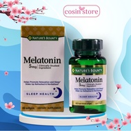 Viên uống Natures Bounty Melatonin 5mg Sleep Health 60 viên - Hỗ trợ điều hòa giấc ngủ - Cosin Store
