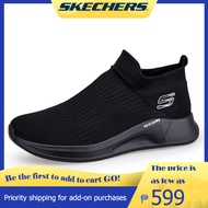 Skechers รองเท้าสําหรับผู้หญิงและผู้ชาย Max Cushioning Elite Terminus Running Shoes รองเท้าผ้าใบ Skechers Men's Mat Max Cushioning Sports Ortholite, รองเท้าผ้าใบ Ultra Go Kasut Performance, Sport Lelaki