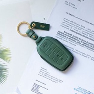 TOYOTA豐田汽車真皮燙金鑰匙套/camry