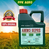 4L AMMO SUPRE (Glyphosate Monoammonium 33.6%) RACUN RUMPAI RUMPUT LALANG RACUN SERAP AMMO SUPER (SAM