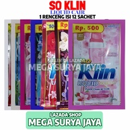 So Klin Cair Liquid 1 Renceng Isi 12 Sachet 20ML