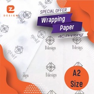 Tissue Paper A2 Size Wrapping paper A2 size Packaging Paper A2 size and wrapping Clothing wrappers