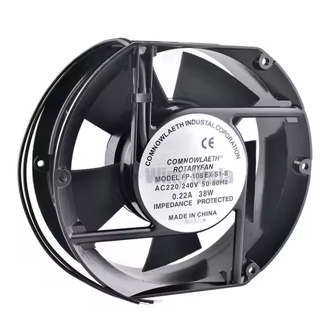 FP-108EX-S1-S/B 172mm Fan 17251 172x150x51mm AC110V 220V 380V 38W Heat Resistant Axial Fan Cooling F