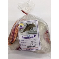 DOLPHIN BRAND 0.15MM X 3/4" X 50MD X 22.5MTR JARING PUKAT IKAN TANGSI SIAP / FISHING NYLON NET WITH 