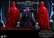 MMS468 EMPEROR PALPATINE + MMS469 ROYAL GUARD x2 (Return of the Jedi)