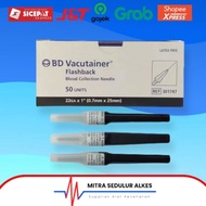 Needle Flashback Vacuiner Needle BD 22G 22x1 contents 50