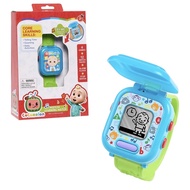 CoComelon JJ’s Learning Smart Watch Toy for Kids with 3 Education-Based Games, Alarm Clock, and Stop Watch