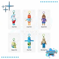 Bikini Bottom Buddies-Whimsical Plush Keychain