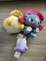 黏黏寶 瑪狃拉 火蔥鴨 寵物小精靈 pokemon 夾公仔 namco