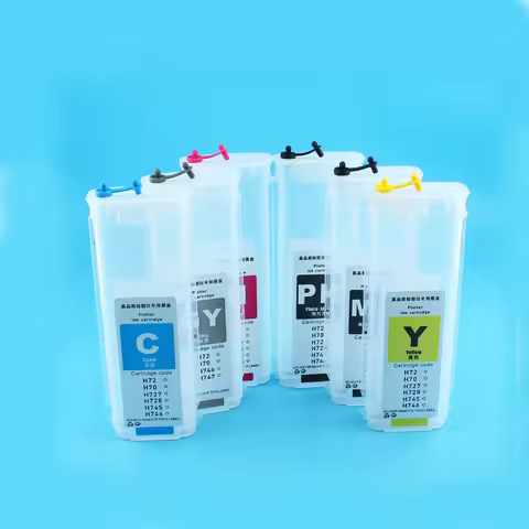 280ml hp72 Refillable Ink Cartridges with ARC chips HP72 for HP Designjet T610 T620 T770 T790 T1100 