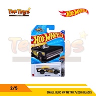 HOT WHEELS - SMALL BLOC HW METRO 2/5 (BLACK)