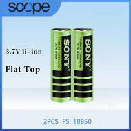 SONY FS 18650 13000mAh 3.7V Flat Top or Button Top Li-ion Rechargeable Battery For flashlight