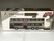 微影 Tiny 巴士模型 #73 九巴 富豪B9TL Volvo B9TL Wright (85X馬鞍山市中心) 未開封