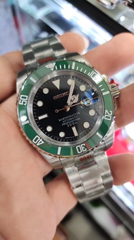 Jam Tangan Pria Seiko Submariner Automatic Stainless Silver