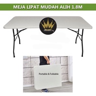6 feet 6 feet 180cm Camping Table Portable Folding Table Banquet Table Portable Folding Table