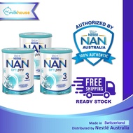[Ready Stock] Nestle NAN OPTIPRO 3 (800g) Toddler 1+ Year PRO3 NAN3 Milk Drink Baby Formula Milk Pow