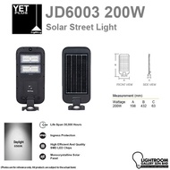 JD6003 200W DL / WW 6500K SOLAR STREET LIGHT-SMD 2835