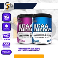 EVLUTION EVL BCAA ENERGY 30 SERVING BCAA PLUS PREWORKOUT PRE AMINO ENERGY BCAA R1 EVLUTION BCAA