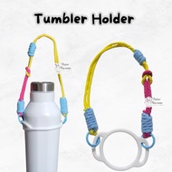 | Silicone Tumbler Holder Macrame | Tumbler Holder | Tumbler Strap | Macrame Tumbler Rope | Strap Tu