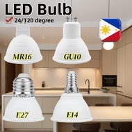 Dimmable LED Spotlight Bulb MR16 GU5.3 GU10 E27 E14 6W 220V-240V 24 120 Degree