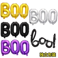 53cm American Version BOO Balloon Letter Set Hotel Shopping Mall Halloween Scare Party Decoration De