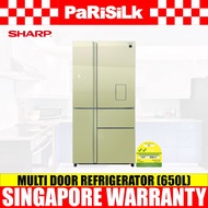 Sharp SJ-FX660W-CG Multi Door Refrigerator (650L)