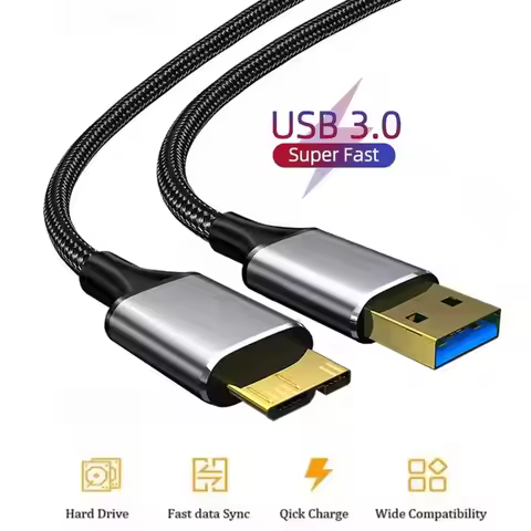 USB 3.0 Mobile Hard Disk Extended Data Cable Type-C Suitable for Seagate WD Western Digital Samsung