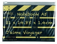 導演拍板筆記簿 A5 - 金色