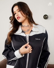 เสื้อ Harrington Jacket#FMBL-F1T109 #COE #FESTIVE