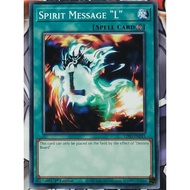 Spirit Message "L" - LDS3-EN015 - Common - Spell Card - Yugioh ORIGINAL Konami Trading Card Game