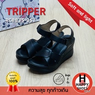 [🥇ทริปเปอร์แท้100%🔢ไซส์ 35-40👠ส้น 3 นิ้ว] TRIPPER รุ่น RC8835-35T รองเท้ารัดส้นสูงหญิง รองเท้าส้นเตา