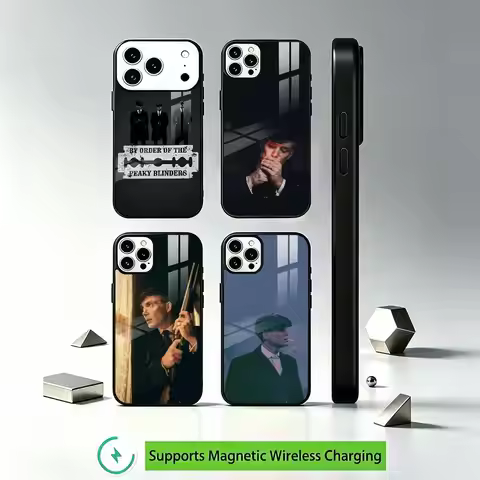 M-Movie Peaky B-Blinders Phone Case For iPhone17,16,15,14,13,12 Plus,Pro Supports Magnetic Wireless 