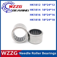 WZZG 10pcs HK1812 HK1814 HK1816 HK1818 Drawn cup cage needle roller bearings