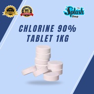 𝐂𝐇𝐋𝐎𝐑𝐈𝐍𝐄 - Swimming Pool Tablet Chlorine 90% with Copper 1KG