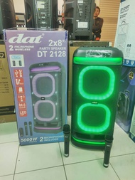 Speaker portable bluetooth 8 inch Doble DAT DT2128