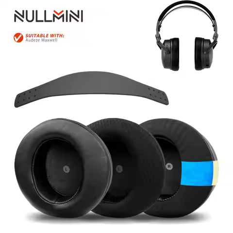 Nullmini Earpads Suitable for Audeze Maxwell Headphones Replacement Ear Cushion Pads Headband
