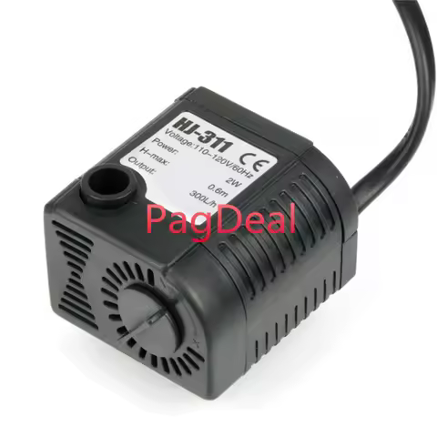 118GPH(6W 450L/H) Submersible Water Pump for Aquarium, Pond, Fish Tank, Fountain, Water Pump Hydropo
