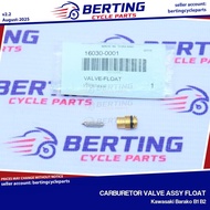 CARBURETOR VALVE ASSY FLOAT Kawasaki Barako B1 B2 16030-0001