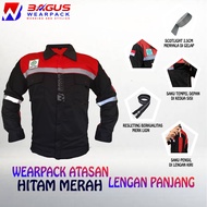 WEARPACK SAFETY / KEMEJA SAFETY / BAJU SAFETY LENGAN PANJANG / BAJU PROYEK KEREN / BAJU KERJA PRIA PROYEK / BAJU KERJA PIRA LAPANGAN / BAJU MEKANIK / BAJU WEARPACK / WERFAK PRIA KERJA / BAJU WEARPACK KERJA PROYEK / BAJU TAMBANG / HITAM MERAH