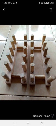 Rak Display/ tempat cromboloni/ tatakan cromboloni