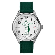 TIMEX TW2V30700 Lab Collab Noah Waterbury นาฬิกาข้อมือผู้ชายและหญิง สีเขียว