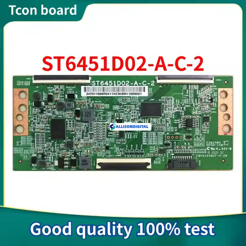 New Original for Xiaomi L65M5-EA Logic Board Tcon ST6451D02-A-C-2 65 Inch 4K