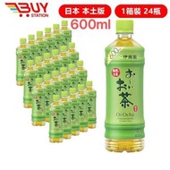 伊藤園 - 伊藤園 itoen 日本版 綠茶飲品 PET 600ml x 24支/箱 1箱 003800（平行進口）新舊包裝隨機發貨