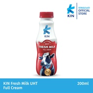 Kin UHT Fresh Milk Full Cream 200ml