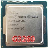 英特爾 G3260 G3260 3.3G主頻  雙核心雙線程 1150針腳散片