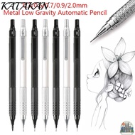 KATAKAN Mechanical Pencil, Stationery Metal Automatic Pencil, Creative Low Gravity 0.3/0.5/0.7/0.9/2